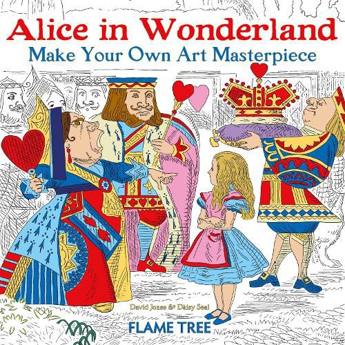 Cover image for Alice in Wonderland (Art Colouring Book): Make Your Own Art Masterpiece