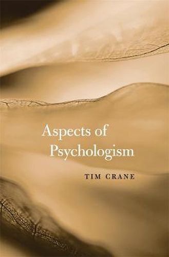 Cover image for Aspects of Psychologism