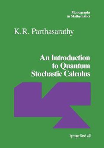 Cover image for An Introduction to Quantum Stochastic Calculus