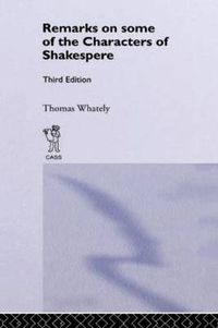 Cover image for Remarks on Some of the Characters of Shakespeare: Volume 17