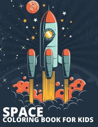 Cover image for Space Coloring Book for kids