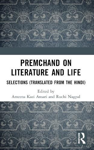 Cover image for Premchand on Literature and Life