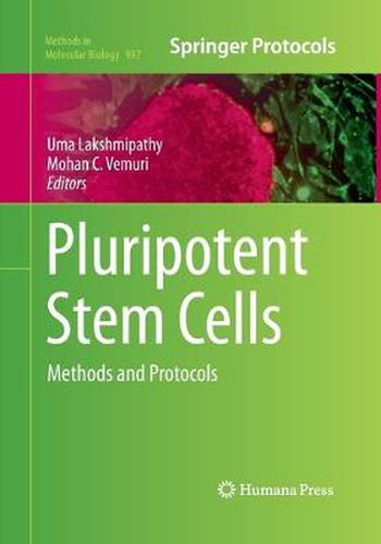 Cover image for Pluripotent Stem Cells: Methods and Protocols