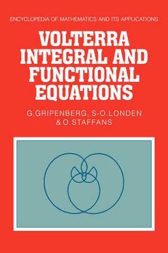 Cover image for Volterra Integral and Functional Equations