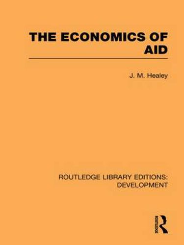 Cover image for The Economics of Aid