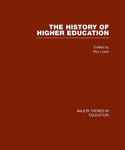 Cover image for The History of Higher Education