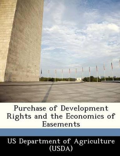 Cover image for Purchase of Development Rights and the Economics of Easements