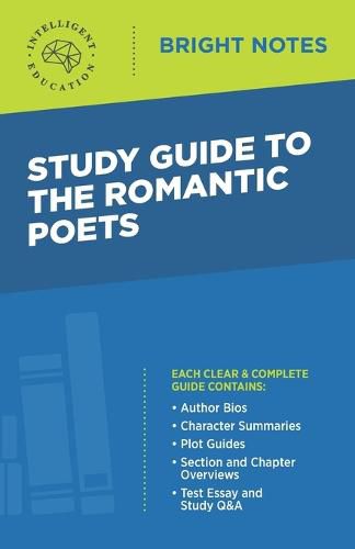 Cover image for Study Guide to The Romantic Poets