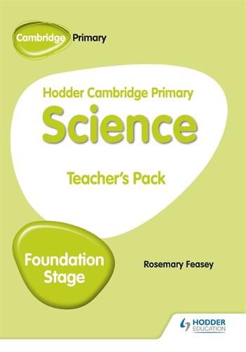 Cover image for Hodder Cambridge Primary Science Teacher's Pack Foundation Stage