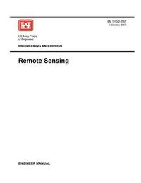 Cover image for Engineering and Design: Remote Sensing (Engineer Manual EM 1110-2-2907)