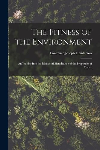 The Fitness of the Environment