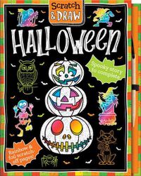 Cover image for Scratch and Draw Halloween