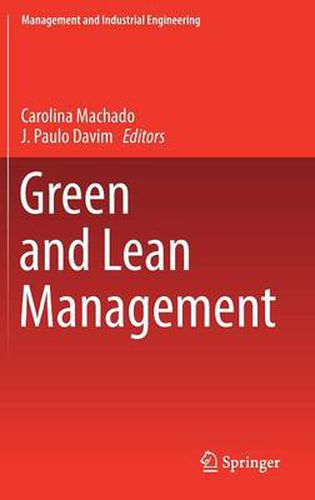 Cover image for Green and Lean Management