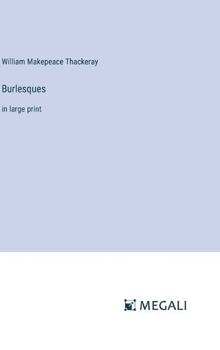 Cover image for Burlesques