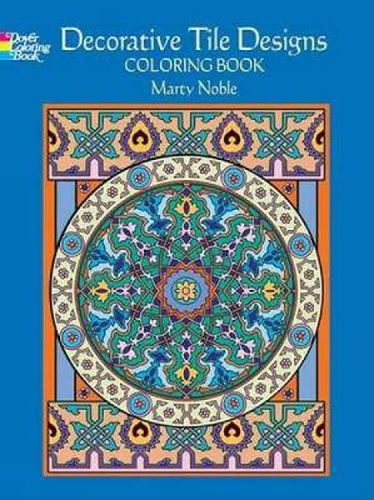 Cover image for Decorative Tile Designs: Coloring Book