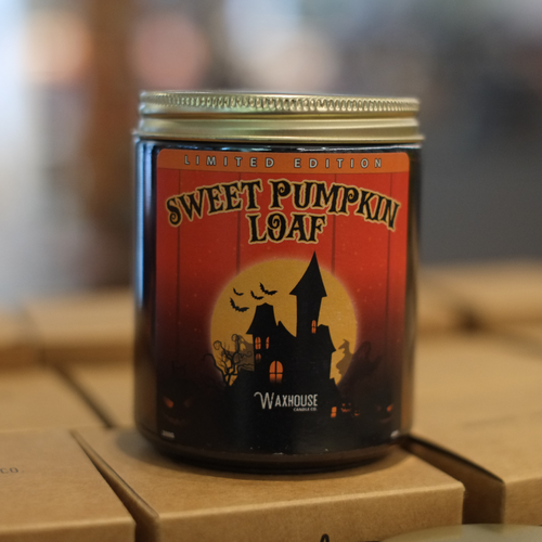 Sweet Pumpkin Loaf - Limited Edition Halloween Soy Candle 200g