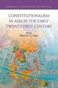 Cover image for Constitutionalism in Asia in the Early Twenty-First Century