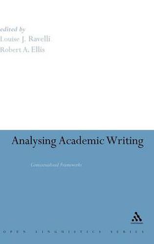 Cover image for Analysing Academic Writing