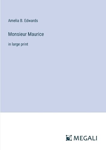 Cover image for Monsieur Maurice