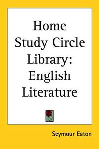 Cover image for Home Study Circle Library: English Literature