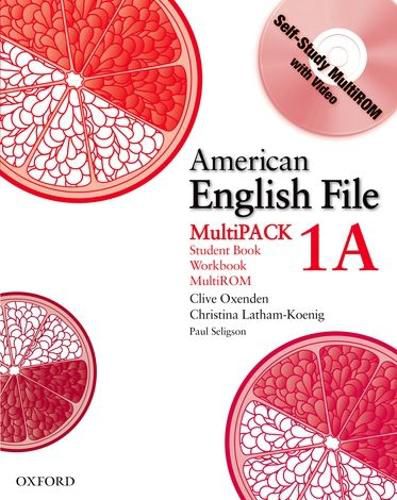 Cover image for American English File Level 1: Student Book/Workbook Multipack A