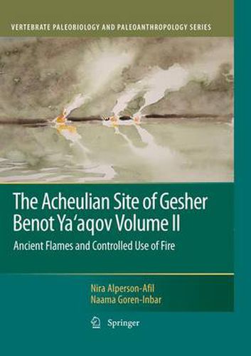 Cover image for The Acheulian Site of Gesher Benot Ya'aqov Volume II: Ancient Flames and Controlled Use of Fire