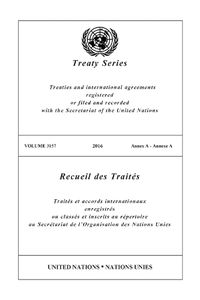 Cover image for Treaty Series 3157 (English/French Edition)