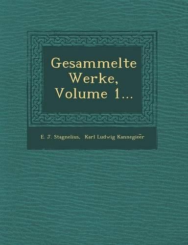 Cover image for Gesammelte Werke, Volume 1...