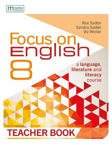 Cover image for Focus on English 8 Teacher Resource Book