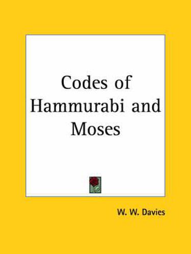 Cover image for Codes of Hammurabi