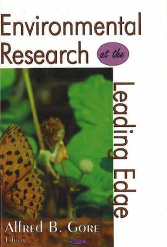 Cover image for Environmental Research at the Leading Edge