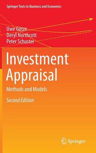 Cover image for Investment Appraisal: Methods and Models