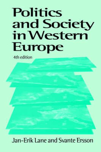 Cover image for Politics and Society in Western Europe