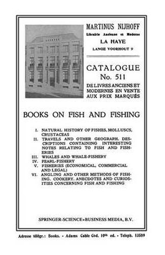 Cover image for Books on Fish and Fishing