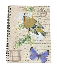 Cover image for A5 Spiral Notebook - Goldcrest