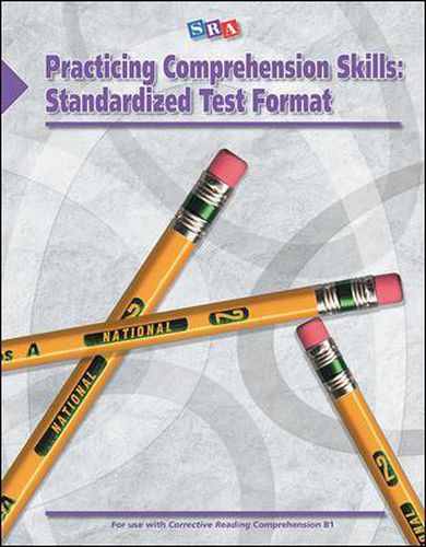 Cover image for Corrective Reading: Practicing Comprehension Skills Level B1, Standardized Test Format Blackline Masters