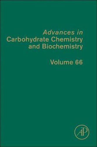 Cover image for Advances in Carbohydrate Chemistry and Biochemistry