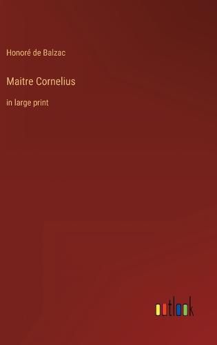 Cover image for Maitre Cornelius