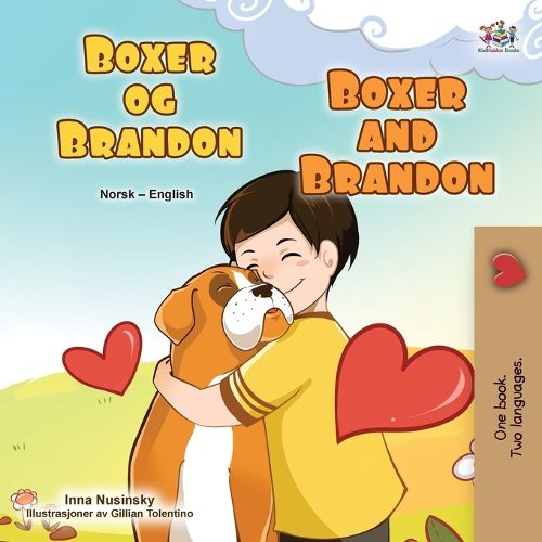 Cover image for Boxer and Brandon (Norwegian English Bilingual Children's Book)