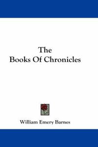 Cover image for The Books of Chronicles