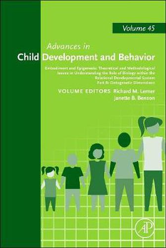 Embodiment and Epigenesis: Theoretical and Methodological Issues in Understanding the Role of Biology within the Relational Developmental System: Part B, Ontogenetic Dimensions