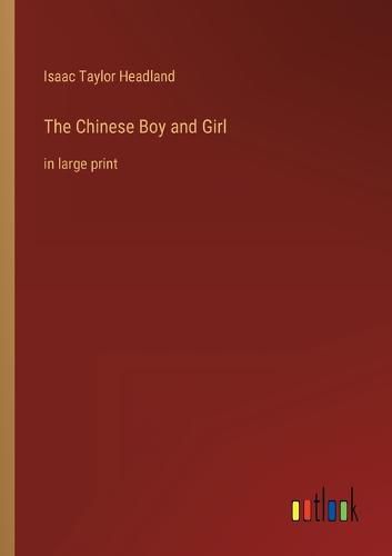 Cover image for The Chinese Boy and Girl