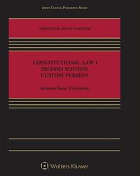 Cover image for Constitutional Law 1: Second Edition, Custom Version