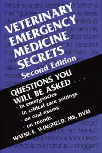 Cover image for Veterinary Emergency Medicine Secrets