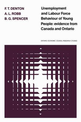 Cover image for Unemployment and Labour Force Behaviour of Young People: Evidence from Canada and Ontario