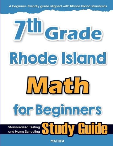 Cover image for 7th Grade Rhode Island Math for Beginners