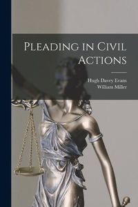 Cover image for Pleading in Civil Actions