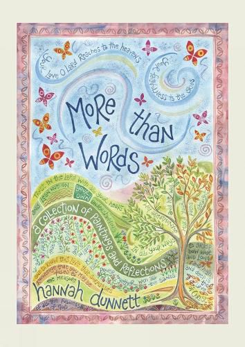 Cover image for More than Words: A collection of paintings and reflections