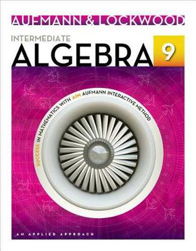 Intermediate Algebra : An Applied Approach