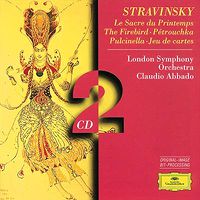 Cover image for Stravinsky Le Sacre Du Printemps The Firebird Petrouchka Pulcinella Jeu De Cartes
